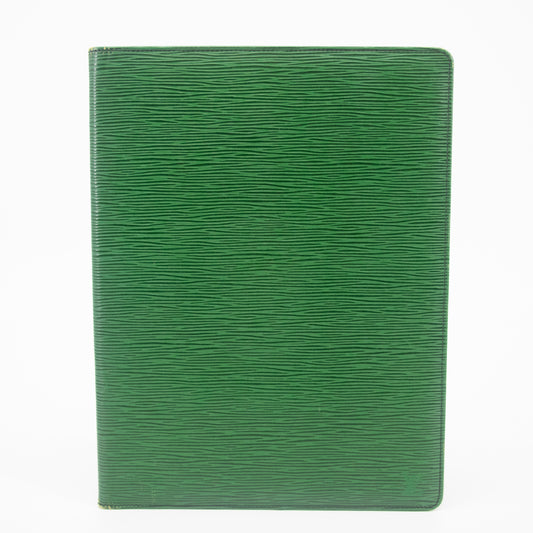 Louis Vuitton Green Epi Leather Document Case #2230