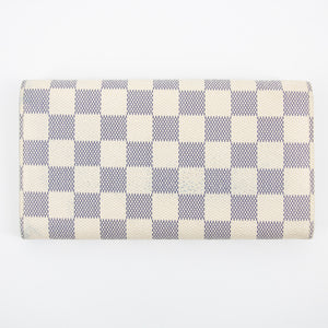 Louis Vuitton Damier Azur Sarah Wallet  #2246