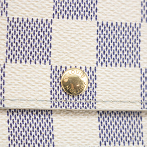 Louis Vuitton Damier Azur Sarah Wallet  #2246