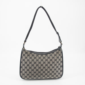 Gucci GG Canvas Navy Shoulder Bag 001 4198 #2258