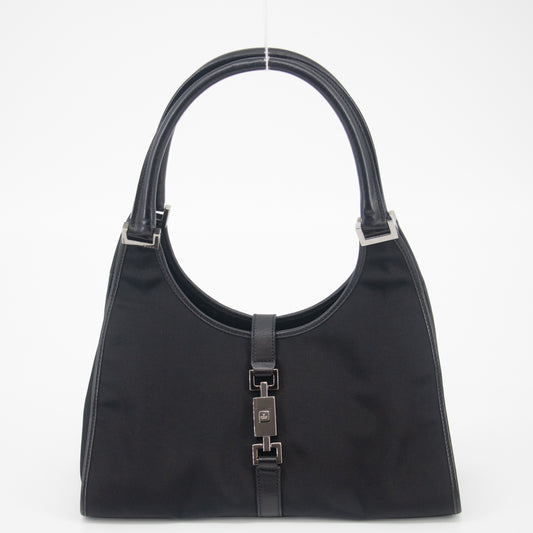 Gucci Black Nylon Jackie Shoulder Bag  #2259