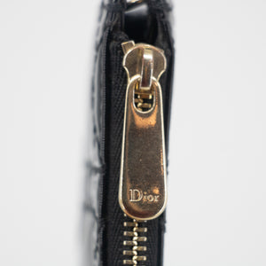 Christian Dior Black Cannage Patent Leather Coin Case  #2274