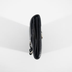 Prada Black Saffiano Leather Ribbon Long Wallet #2277