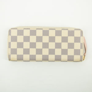 Louis Vuitton Damier Azur Clemence Long Wallet #2369