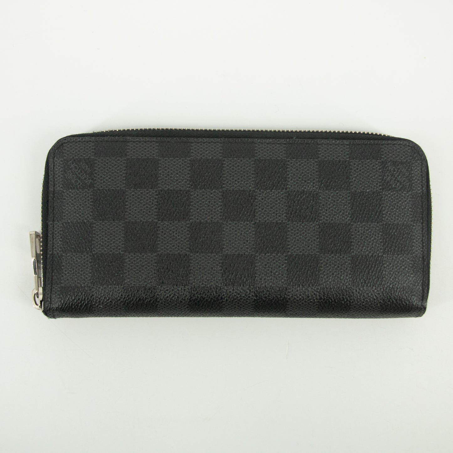 Louis Vuitton Damier Graphite Vertical Zippy Wallet #2380