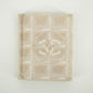 Chanel Beige Coco Mark New Travel Line Canvas Compact Wallet #2388