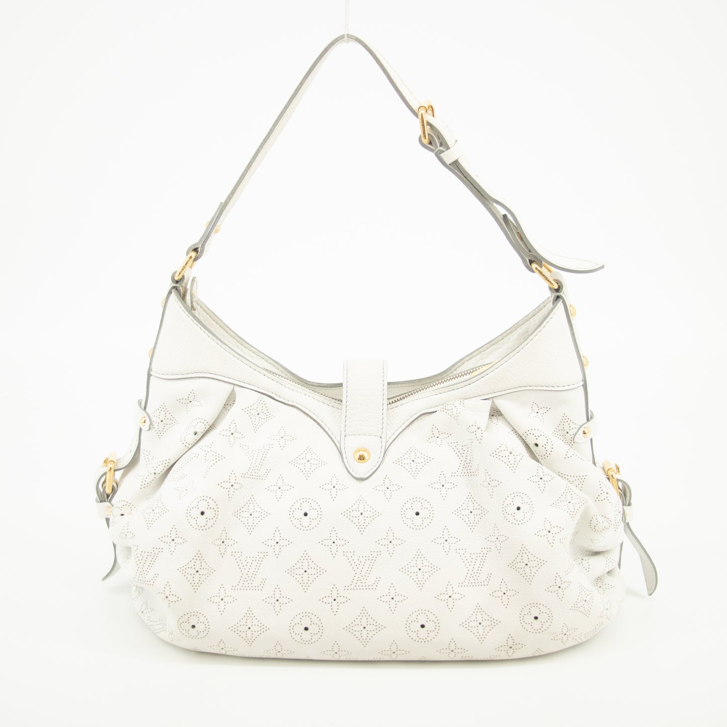 Louis Vuitton Ivory Monogram Mahina XS Shoulder Bag #2402