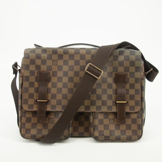 Louis Vuitton Damier Ebene Broadway Shoulder Bag #2404