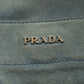 Prada Ivory Leather Mirror Tote Bag #2452