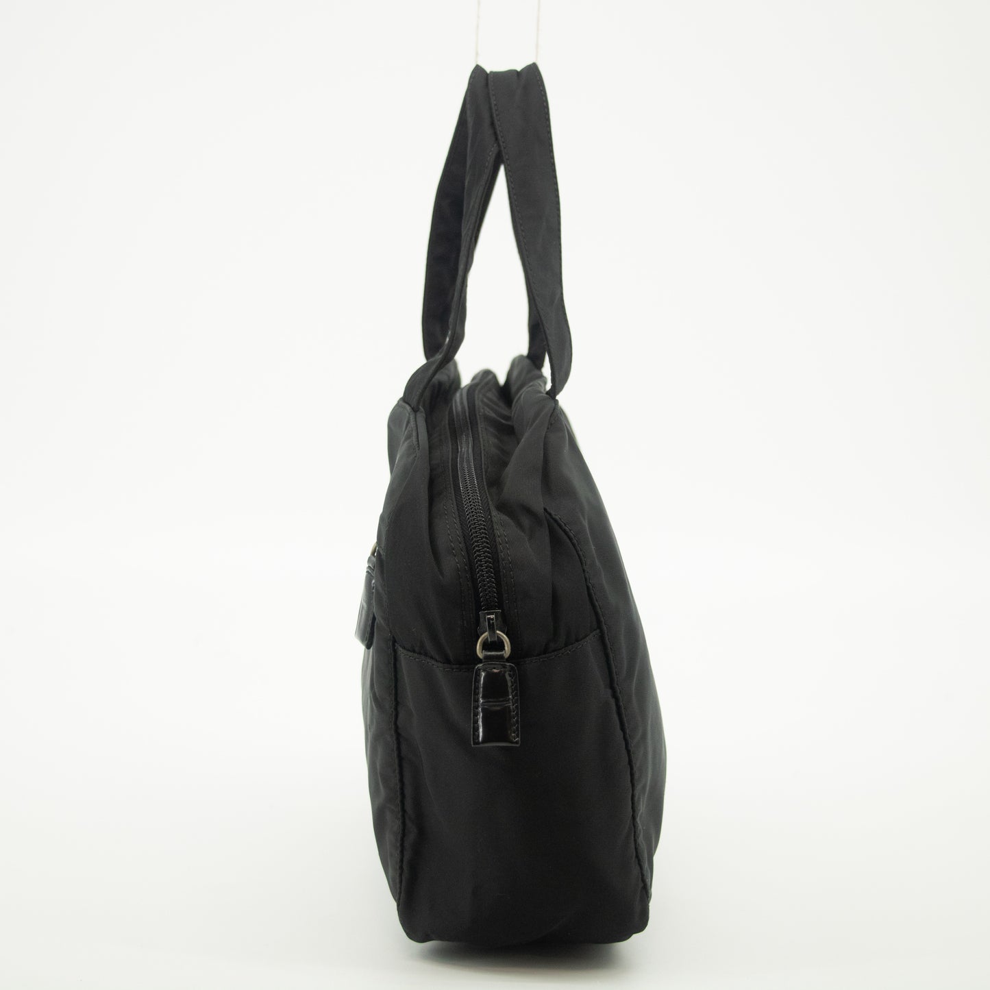 Prada Black Tessuto Nylon Tote Bag  #2457