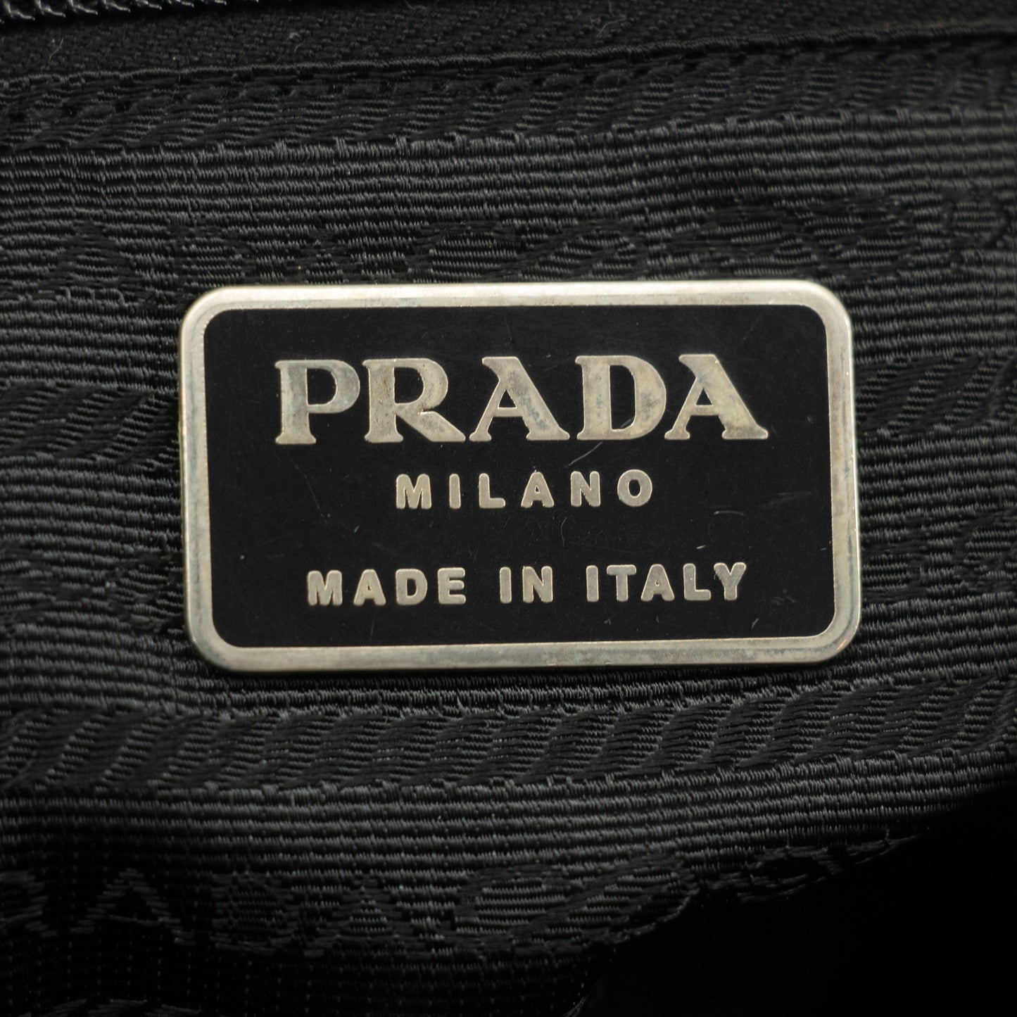 Prada Black Tessuto Nylon Tote Bag  #2457