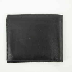 Prada Black Leather Bifold Wallet #2463