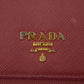 Prada Pink Saffiano Leather Long Wallet #2466