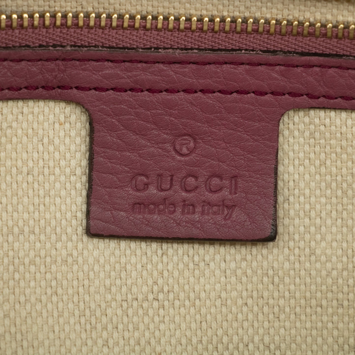 Gucci GG Purple Soho Chain Shoulder Bag #2570