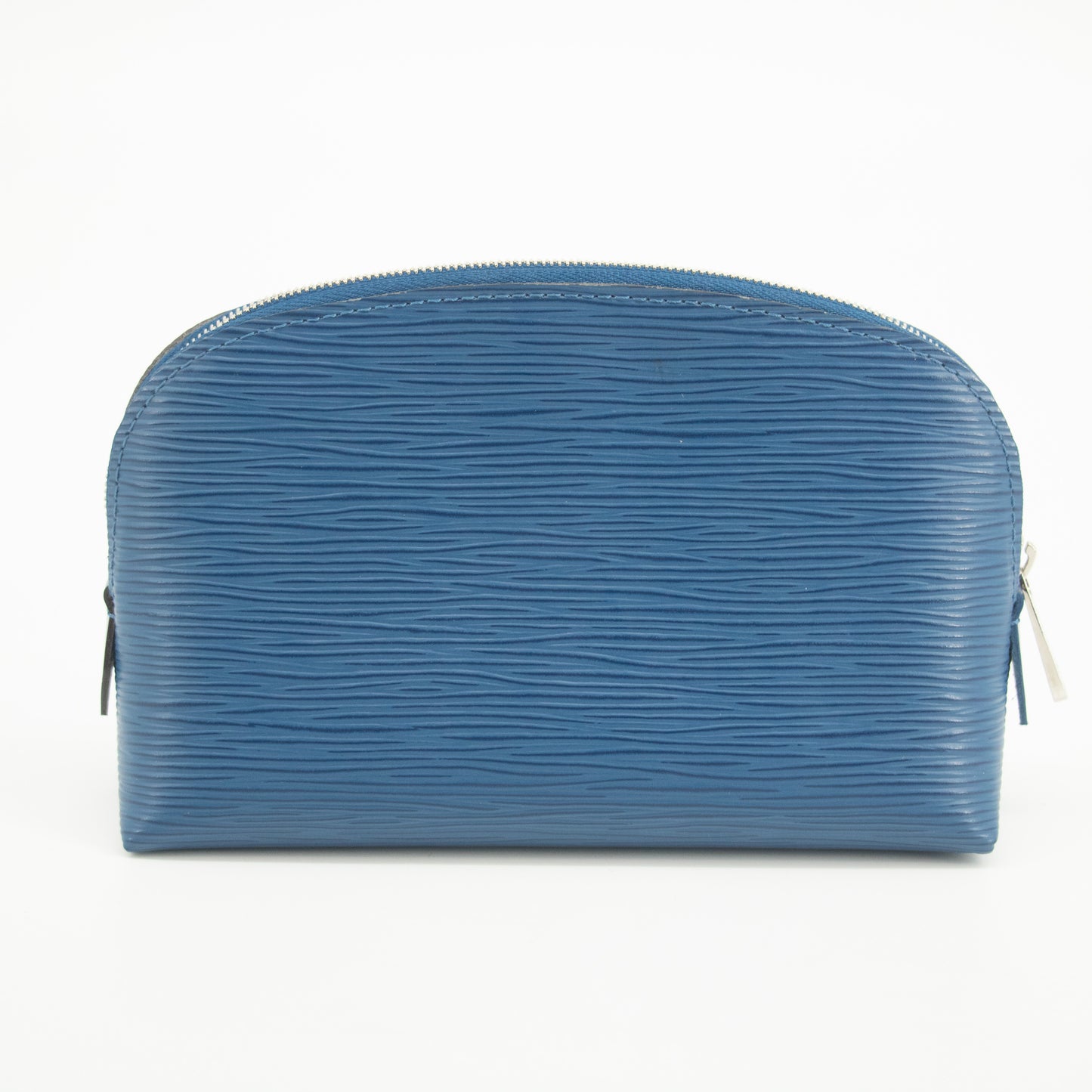 Louis Vuitton Blue Epi Leather Cosmetic Pouch  #2571