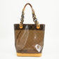 Louis Vuitton Monogram Ambre Vinyl Cabas MM Shoulder Bag #2572