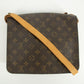 Louis Vuitton Monogram Canvas Cartouchiere MM Crossbody Bag #2580