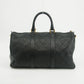 Chanel Calfskin Stitched CC Bicolor 2way Boston Bag Black #2618