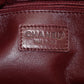 Chanel CC Burgundy Lapin Rabbit Fur Chain Tote Bag 6 Series  #2621