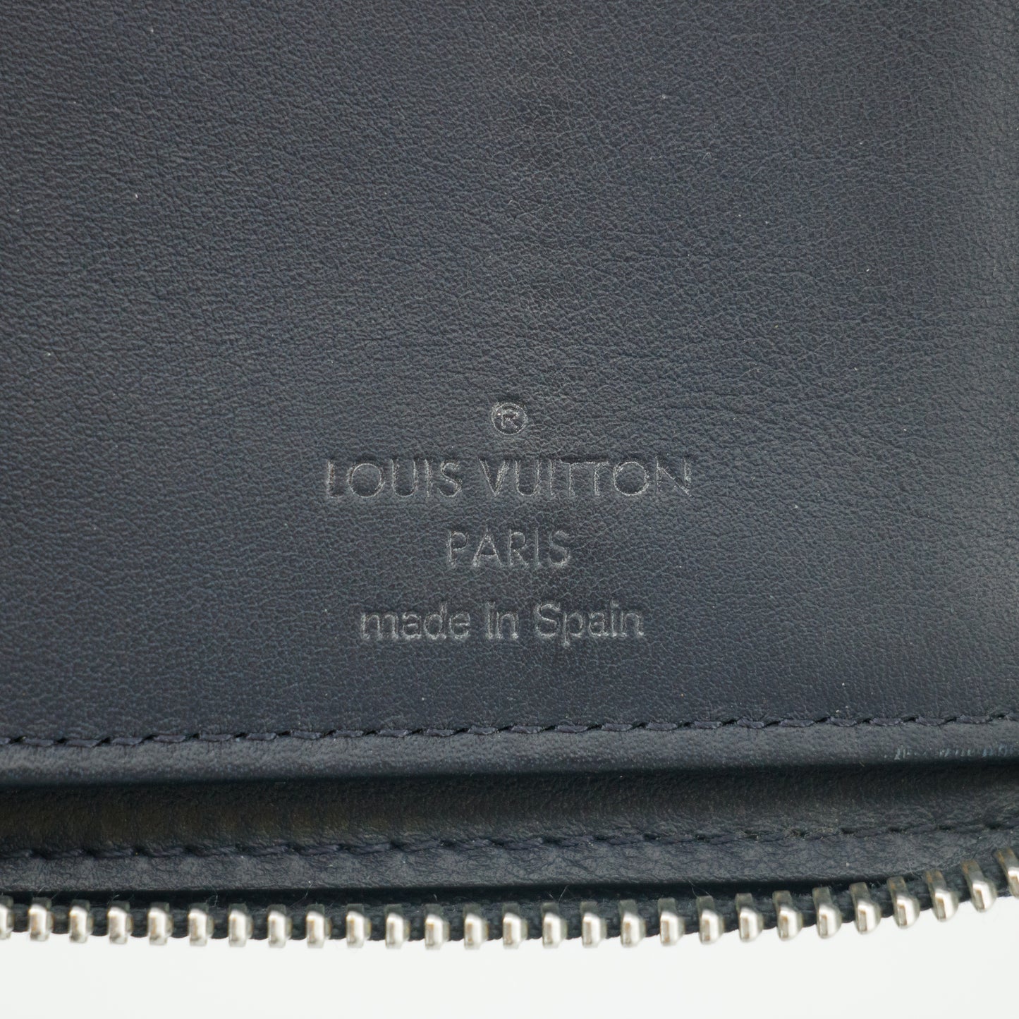 Louis Vuitton Black Damier Infini Vertical Zippy Wallet  #2630