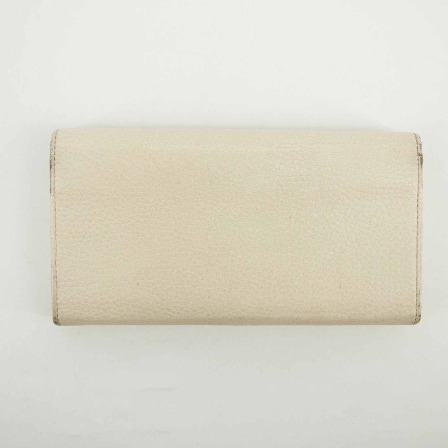 Gucci Ivory GG Marmont Leather Long Wallet #2638