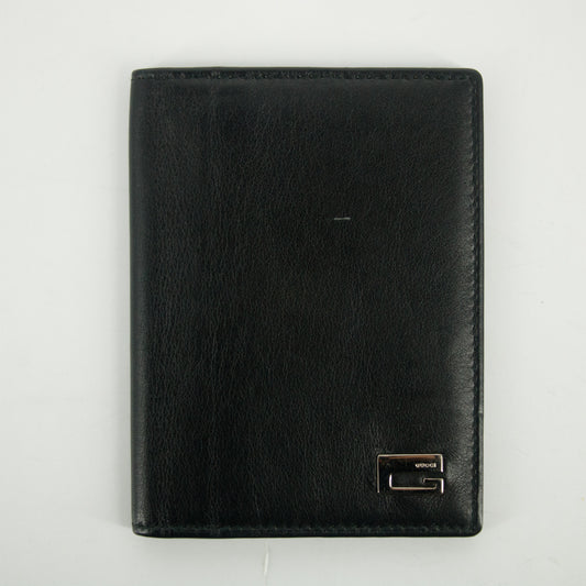 Gucci Black Leather Card Case  #2645