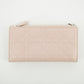 Christian Dior Pink Cannage Leather Long Wallet #2648