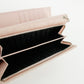 Christian Dior Pink Cannage Leather Long Wallet #2648