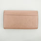 Louis Vuitton Pink Monogram Empreinte Portefeuille Sarah Wallet  #2650