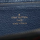 Louis Vuitton Dark Navy Monogram Empreinte Zippy Wallet #2654