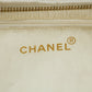 Chanel Caviar Skin Reprint Medallion Tote Bag White 2 Series #2678