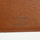 Louis Vuitton Monogram Canvas Kisslock Wallet Brown #2689