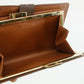 Louis Vuitton Monogram Canvas Kisslock Wallet Brown #2689