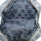 Chanel Wild Stitch Black Lamb Skin Hand Bag 3 Series #2702