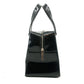 Chanel Chocolate Bar Black Patent Bowling Bag  #2710