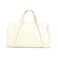 Chanel Chevron V Stitch Ivory Mini Boston Bag 10 Series #2711