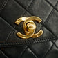 Chanel Matelasse Quilted Turnlock Lambskin Single Flap Shoulder Bag 0 Series #2718