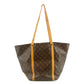 Louis Vuitton Brown Monogram Canvas Sac Shopping Tote 48 #2725