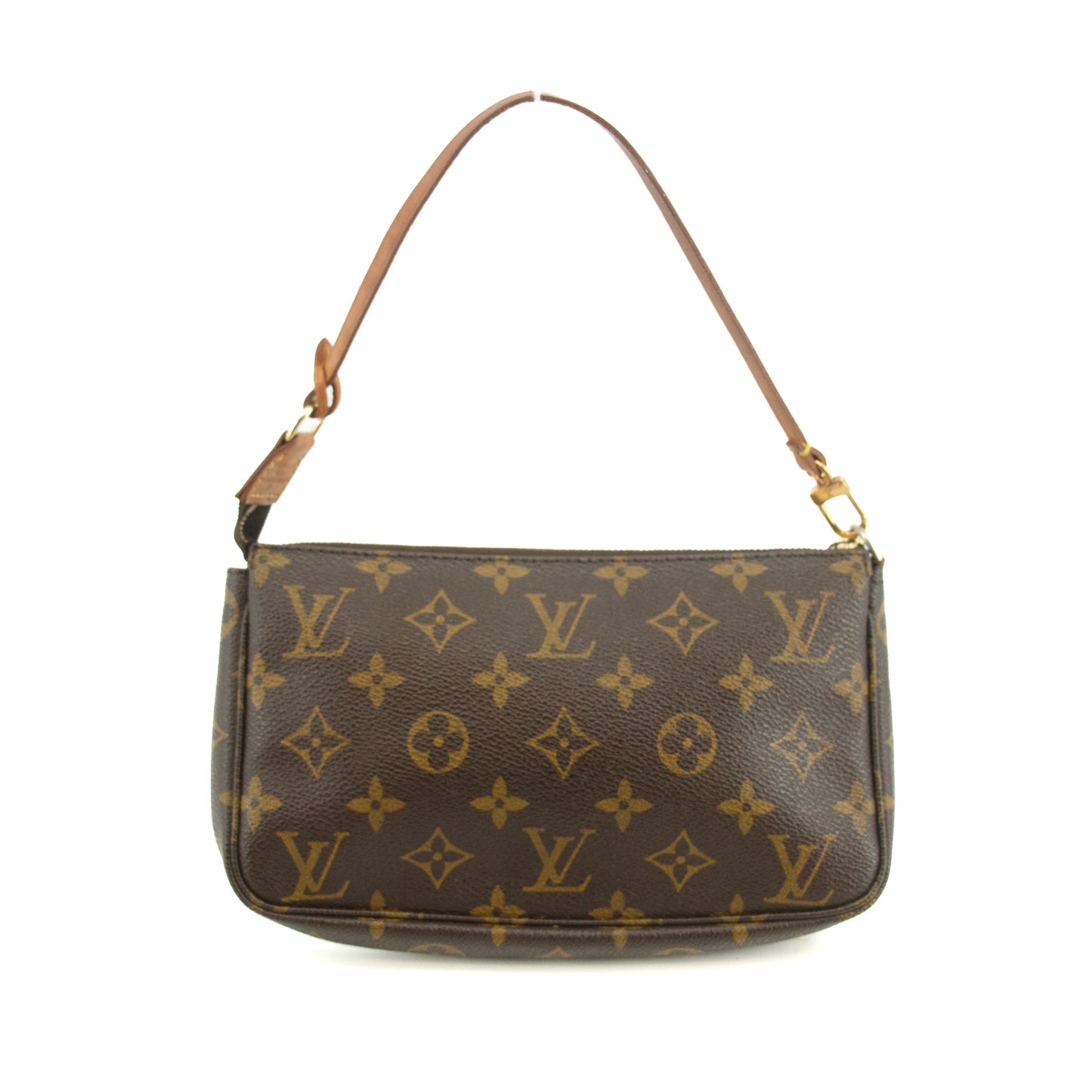 Louis Vuitton Monogram Brown Canvas Pochette Accessoires #2730