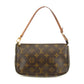 Louis Vuitton Monogram Brown Canvas Pochette Accessoires #2730