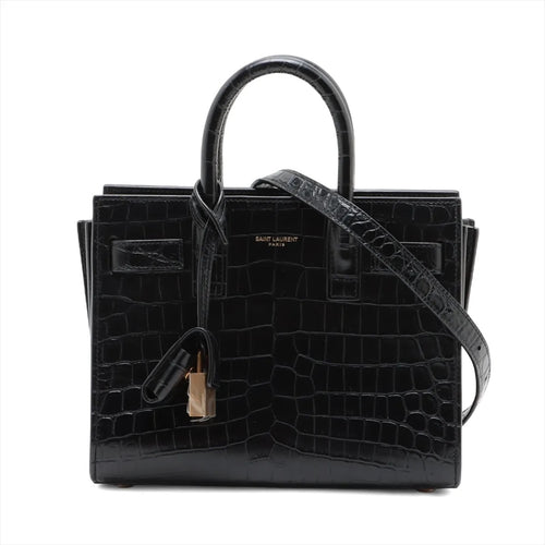 Saint Laurent Sac de Jour Nano Croc