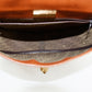 YSL Saint Laurent Leather Crossbody Bag Brown #2736