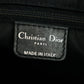 Christian Dior Black Trotter Woven Shoulder Bag #2739