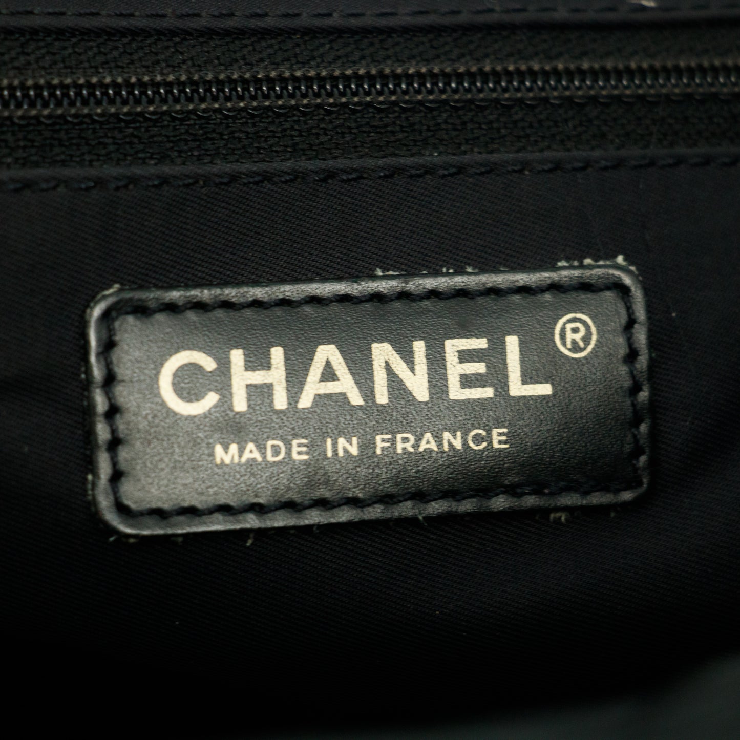 Chanel New Travel Line Black Nylon Tote Bag #2750