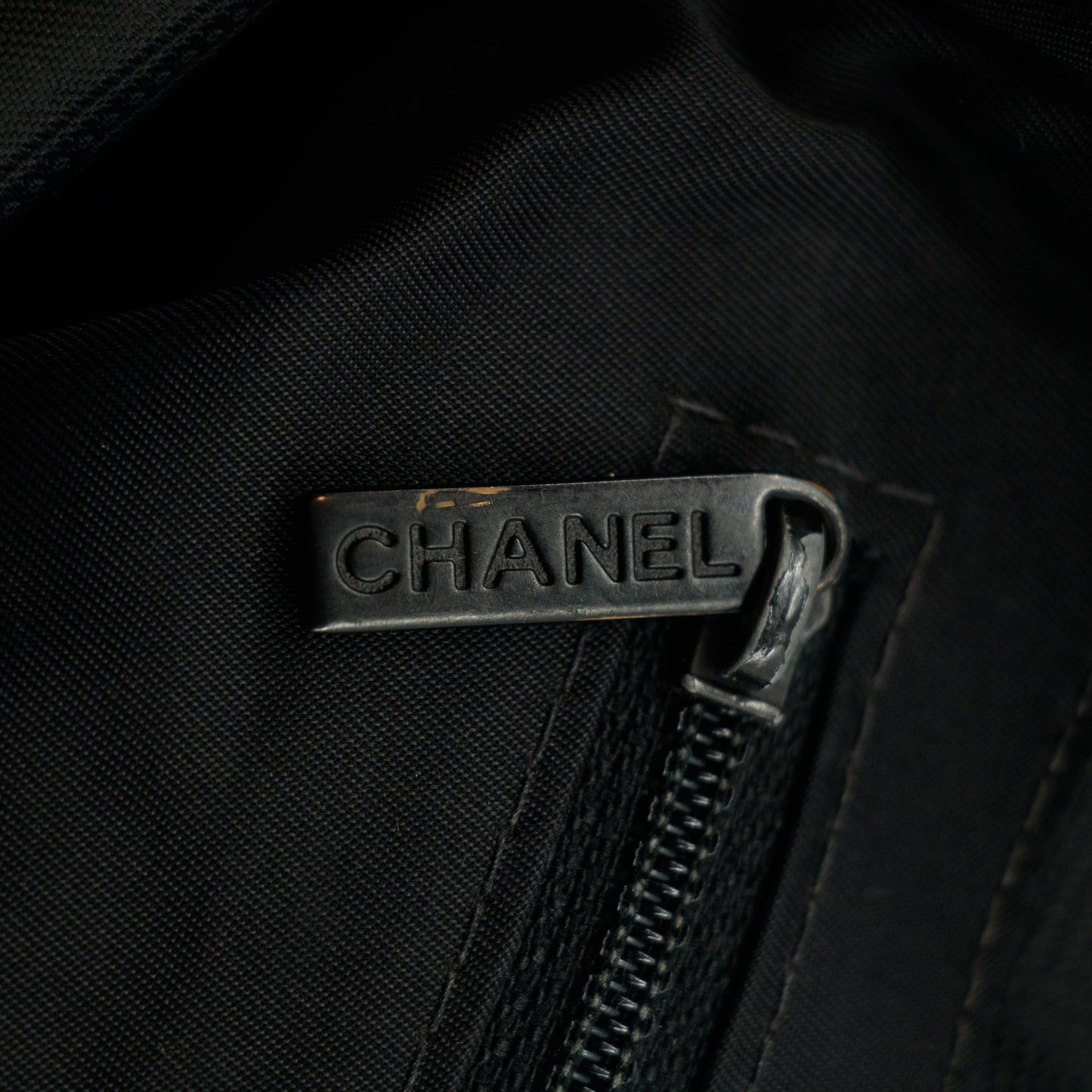 Chanel New Travel Line Black Nylon Tote Bag #2750