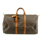 Louis Vuitton Monogram Canvas Keepall 55 Boston Bag Brown #2761