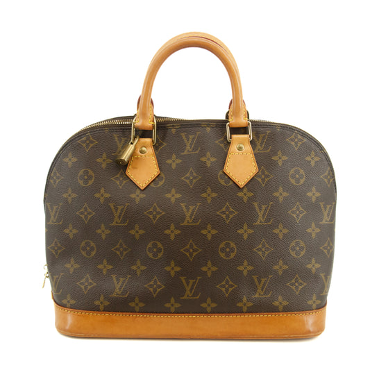 Louis Vuitton Monogram Canvas Alma PM Brown #2777