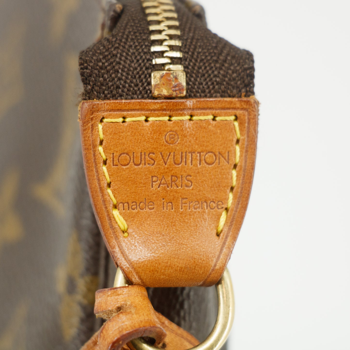 Louis Vuitton Monogram Brown Canvas Pochette Accessoires #2828