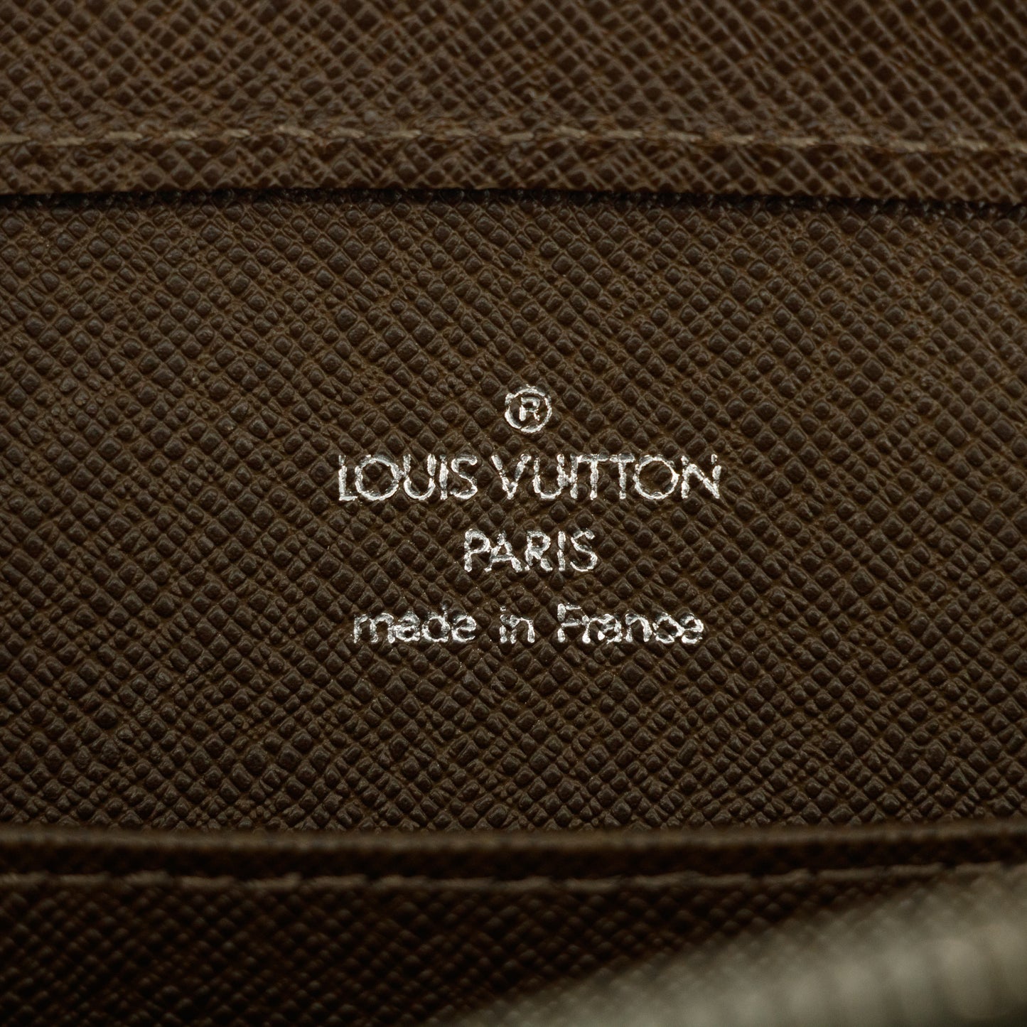 Louis Vuitton Brown Taiga Orsay Clutch #2841