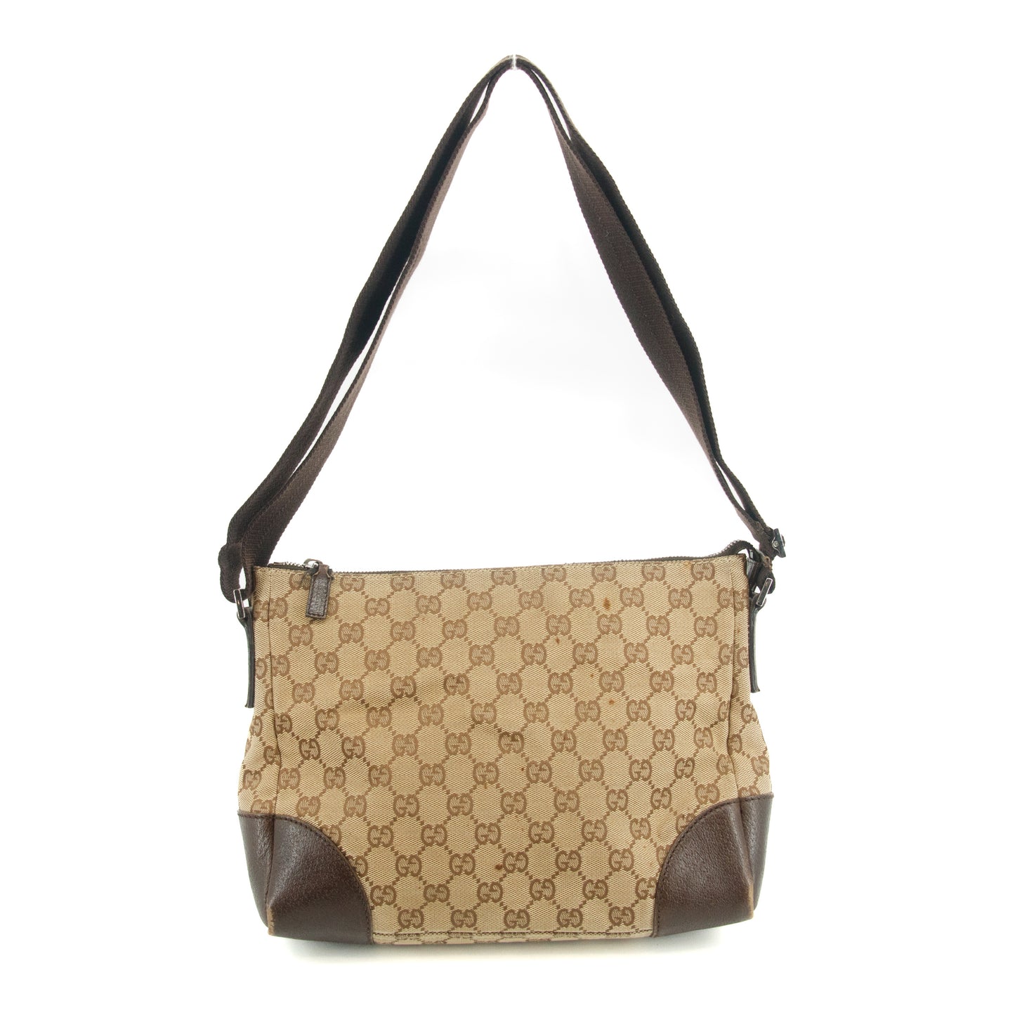 Gucci GG Canvas Beige Shoulder Bag #2854